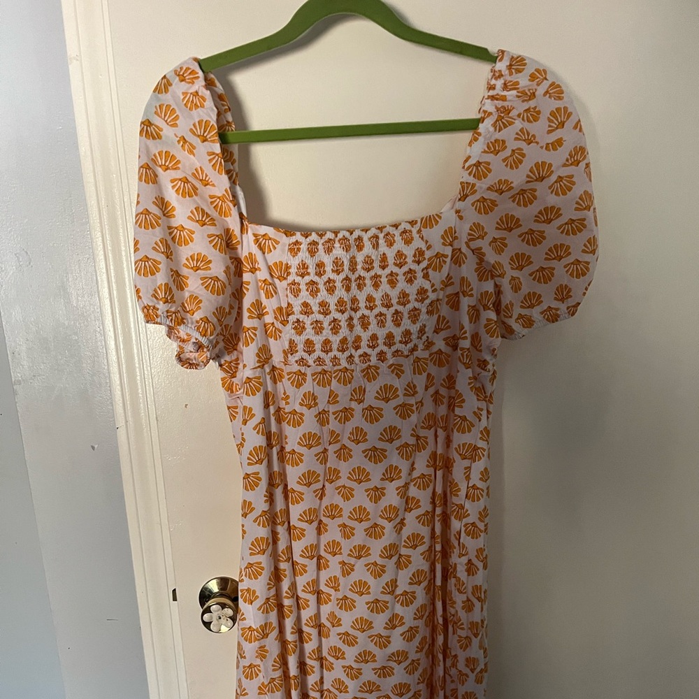 J Crew Factory multicolor floral dresa NWT size 14